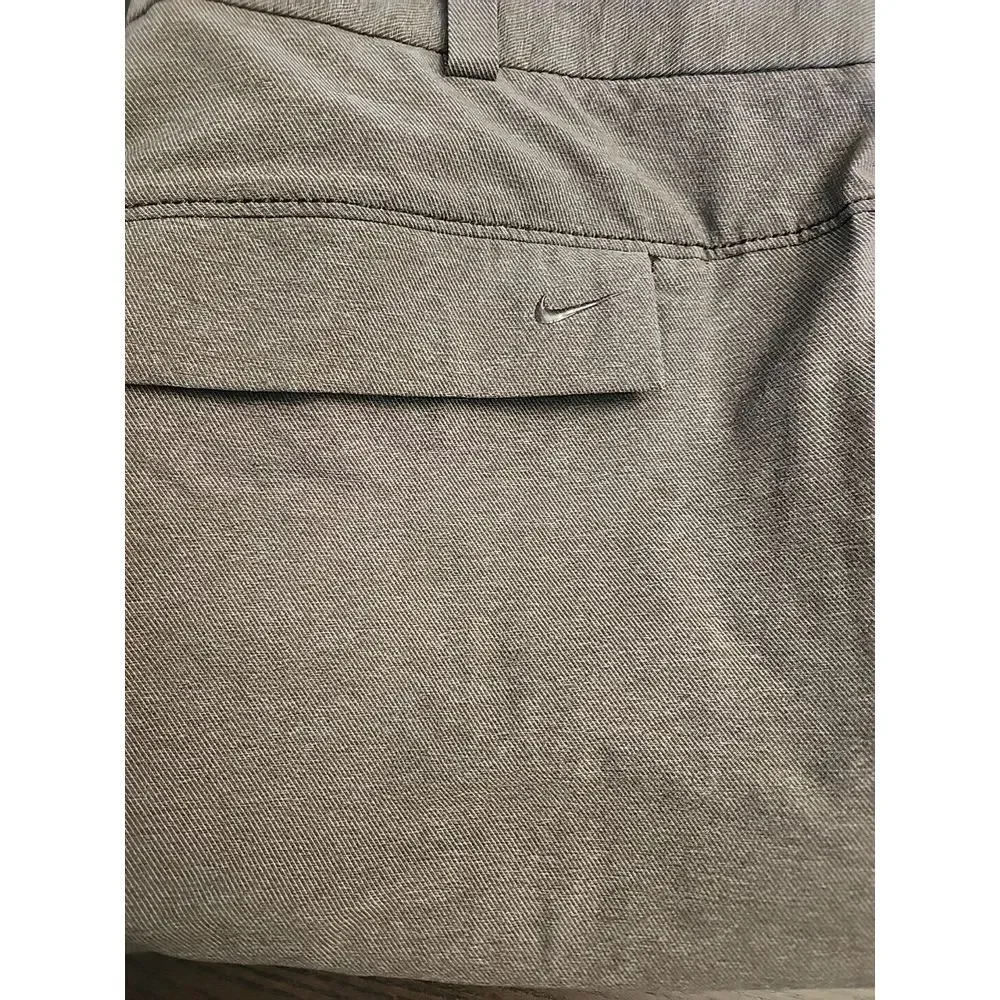 NWOT Nike Golf Pants Dri-Fit Mens 34‎ X 32 Brown Nylon Polyester Spandex Swoosh
